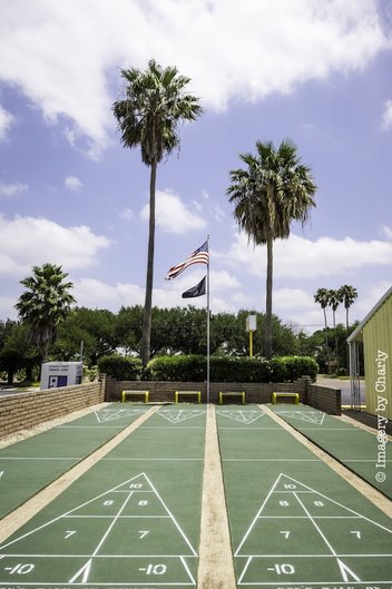 Yellow Rose MH & RV Park has 4 shuffleboards to enjoy a game on