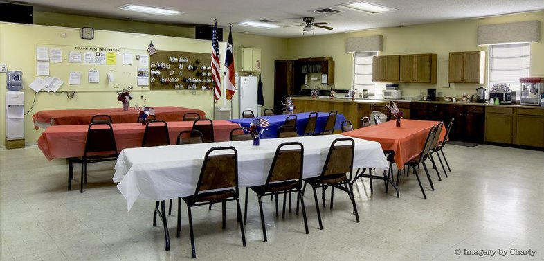 Recreation Hall in La Feria, TX at 55+ Yellow Rose MH & RV Park